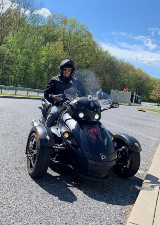 On my way to get new tires.