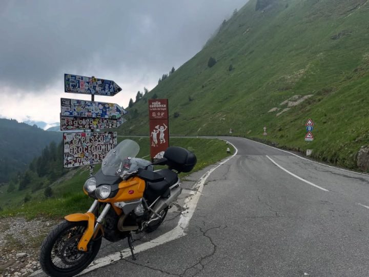 Greetings from “Passo Crocedomini”