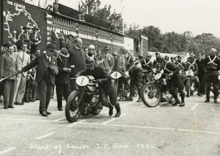 1935 Isle of Man TT. Race #24