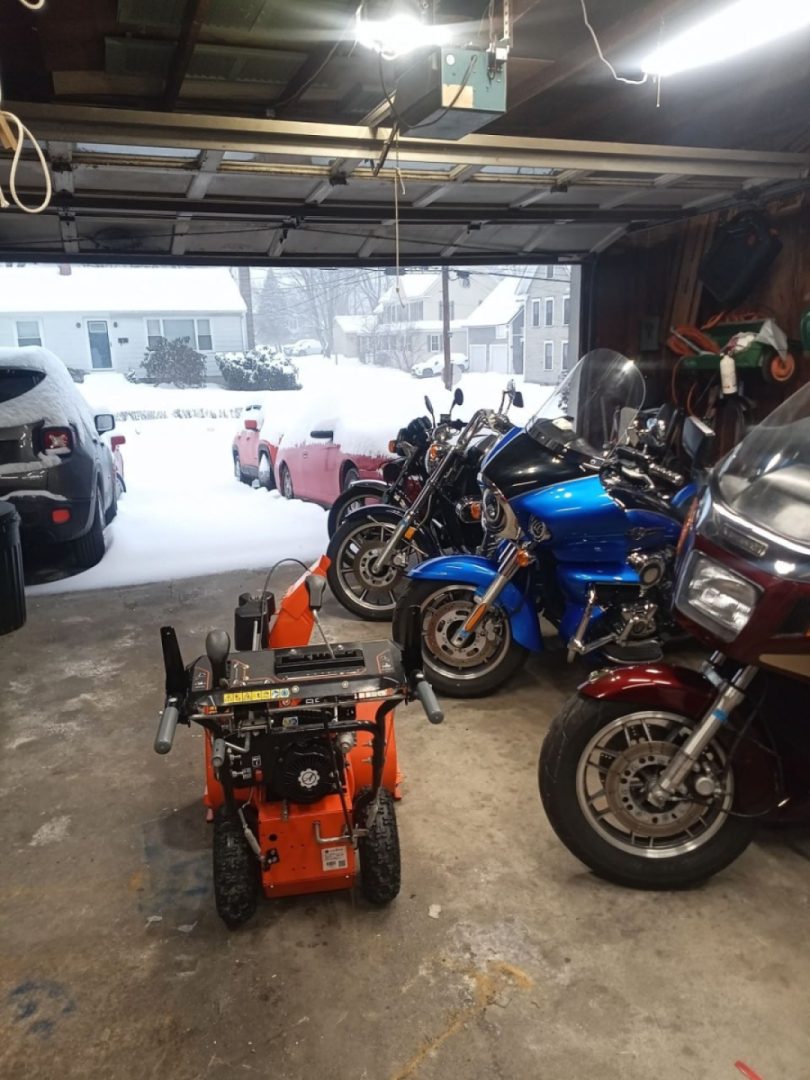 Off we go riding the wrong two wheeler