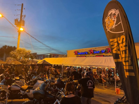 Thankful to have been able to check out the Emerald Coast Vintage Motorcycle Club's bike night
