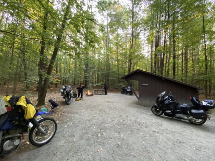Our campsite