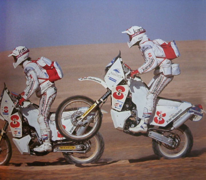 Team Jean Stalaven Dakar, 1990 - Husqvarna 510's