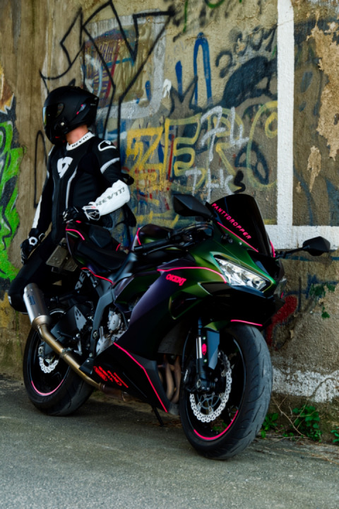 Another picture of my bike and me