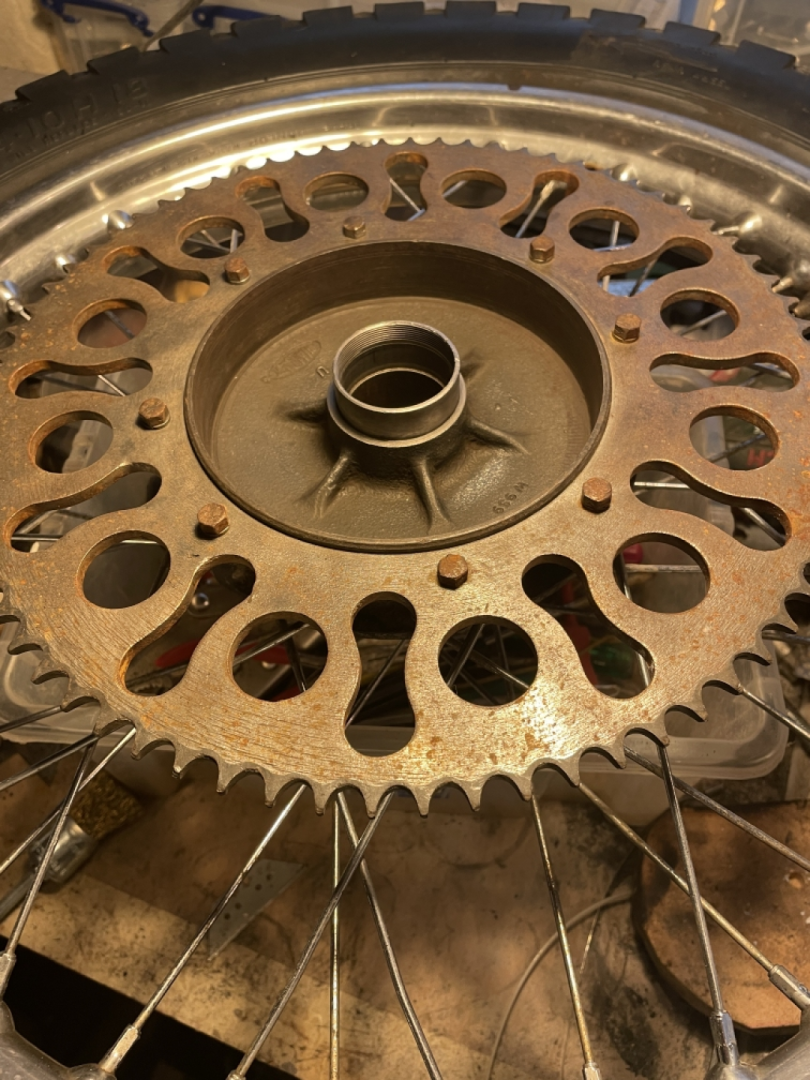 REAR WHEEL SPROCKET