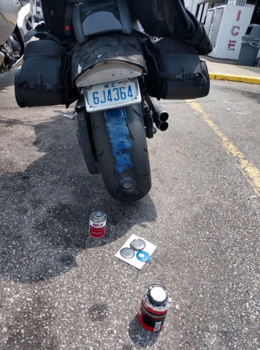 Don't Patch a Motorcycle Tire With Rubber Cement