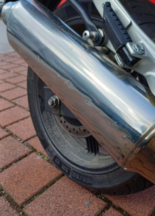 Dropped my motorcycle...