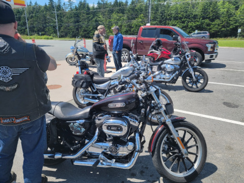 What a beautiful day for riding we had fun