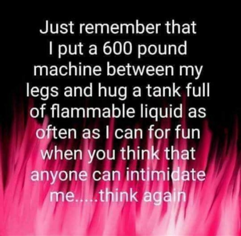 Yep... how I roll...