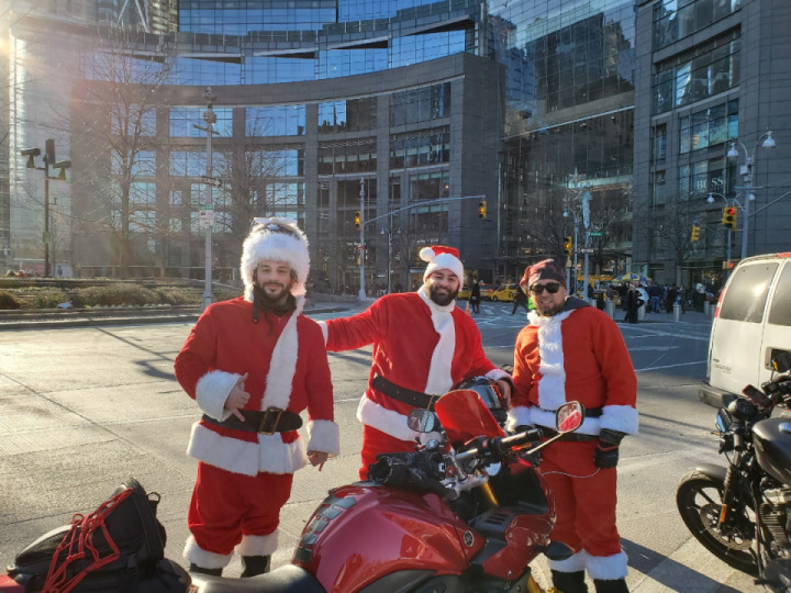 NYC Christmas ride, Merry Christmas!