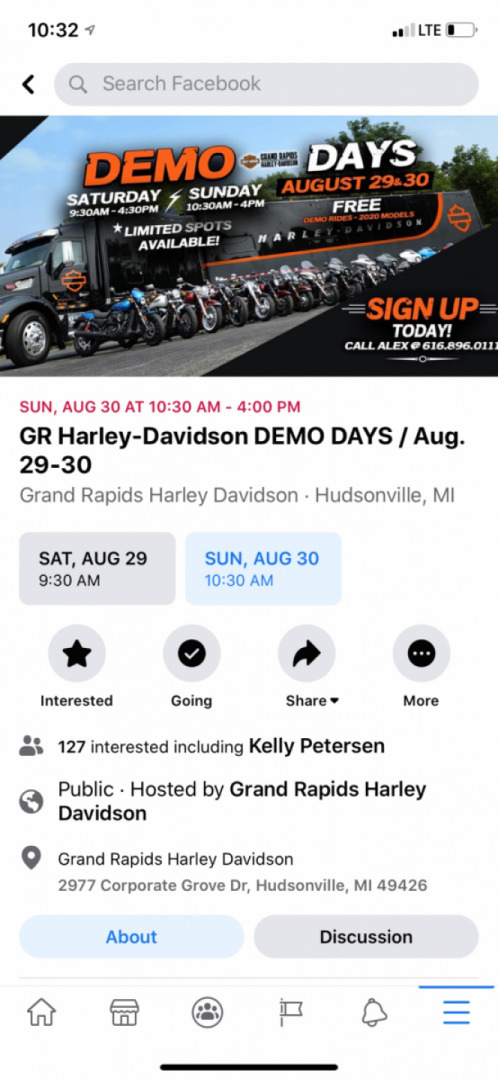 Rides and events in the West Michigan area for this weekend