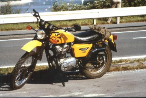 It shows my bike a month or two after I got it.