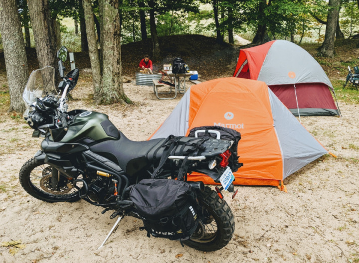 Always looking for fellow riders that like to motocamp.