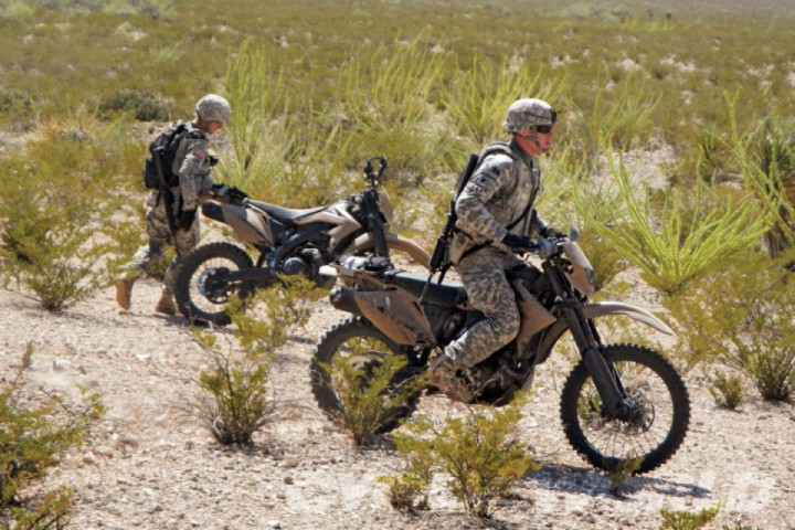 Q: What Motorcycle does the American Military use in Combat Operations?