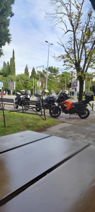 Today I went riding with friends