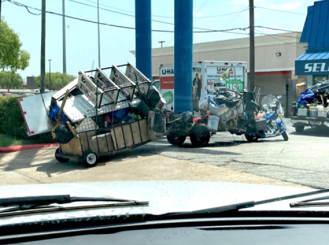 When none of your friends have a truck...