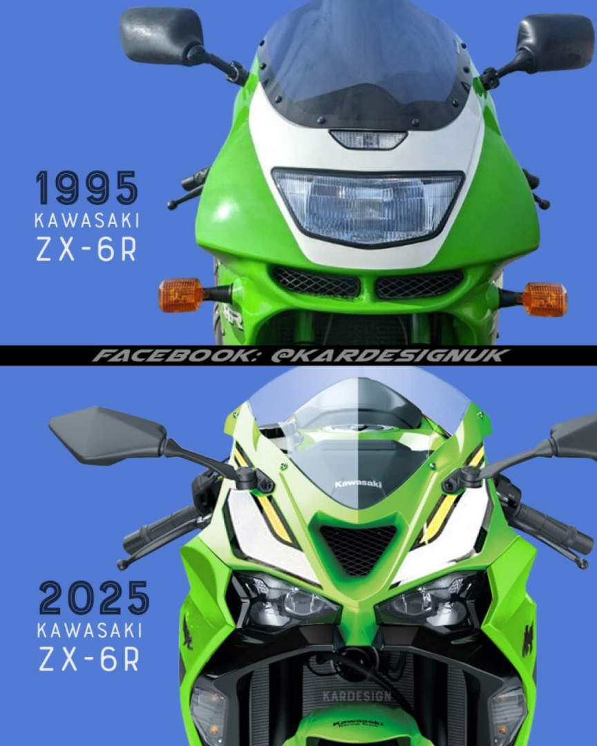 It's been 30 years since the first Kawasaki ZX-6R