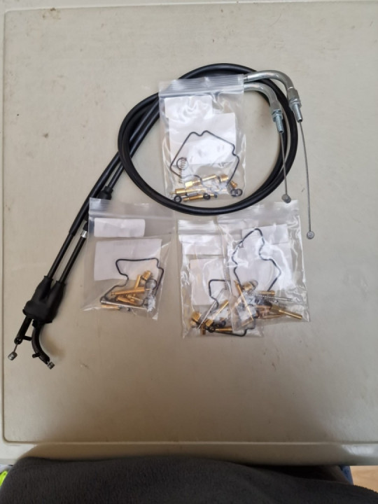 Yay.... new parts have arrived.... time to rebuild my carburettor ??