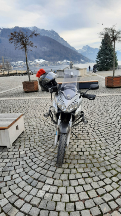 First ride in this year in cold Austria ✌?