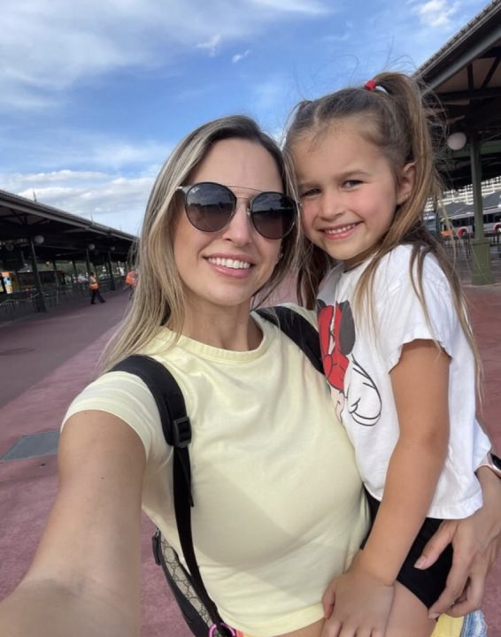 New adventure ❤️ Just me and my little one enjoying the ride (even if the bike isn’t ours)