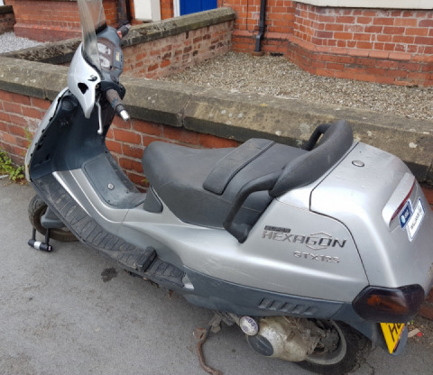 Review piaggio super hexagon GTX 125cc