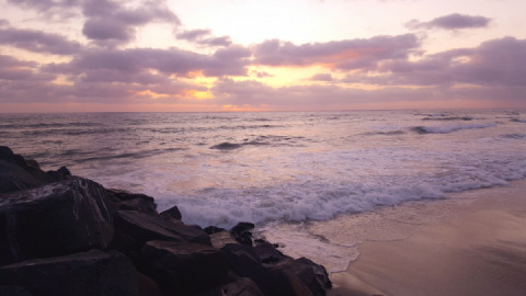 Finally out of the snow!