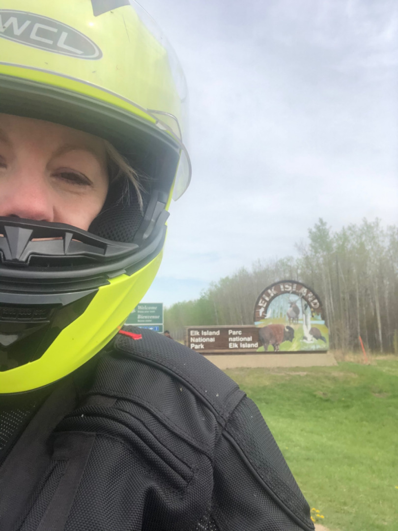 Quick ride to Elk Island National Park