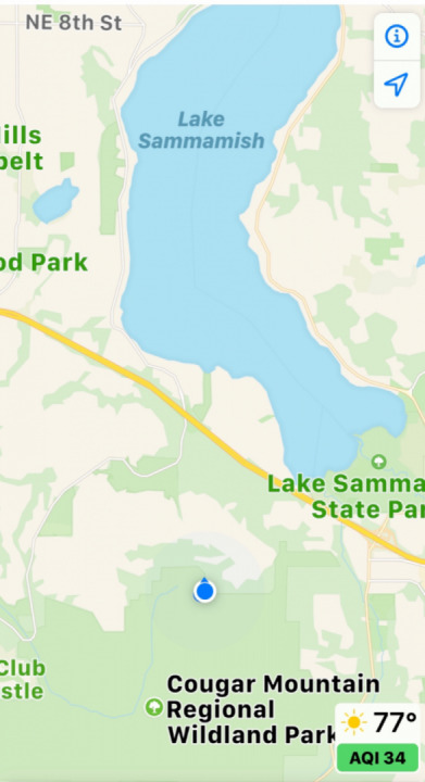 Cougar Mountain Regional Wildland Park.