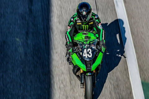 Heading out onto the track