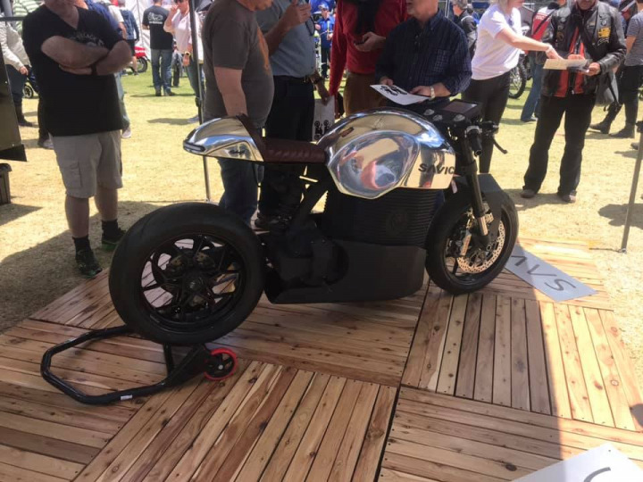 Some of the more interesting bikes I saw at the bike show.