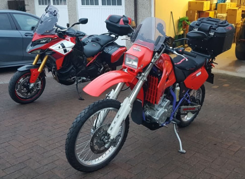 Great ride with my friend