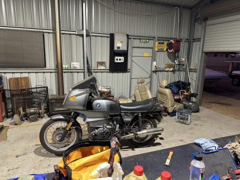 I Once thought about tearing the fairing off because of the heat