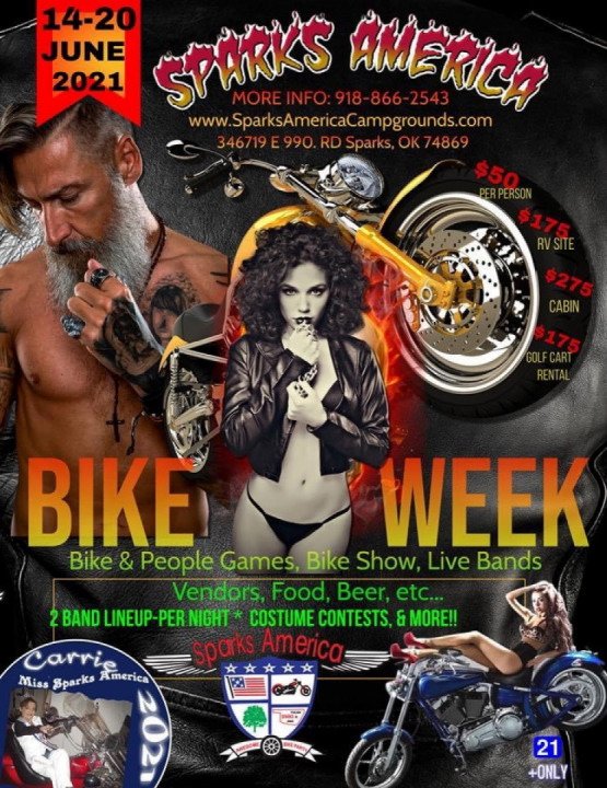 Sparks America Bike Week