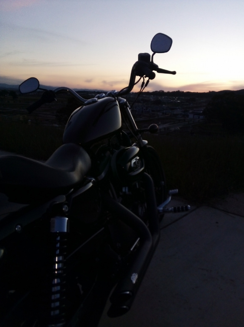 Evening ride chasin sunsets but missed