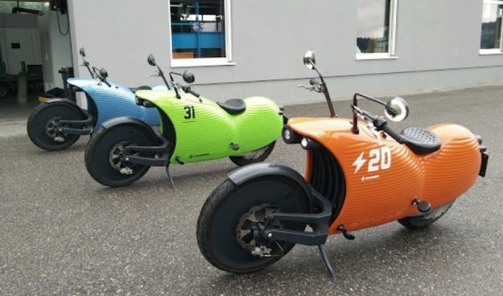 This is the newest Production Electric Motorcycle J1 build by Johammer in Austria.