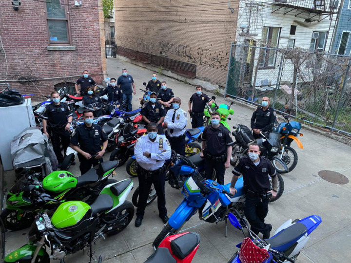 No room for these illegal bikes in Brooklyn