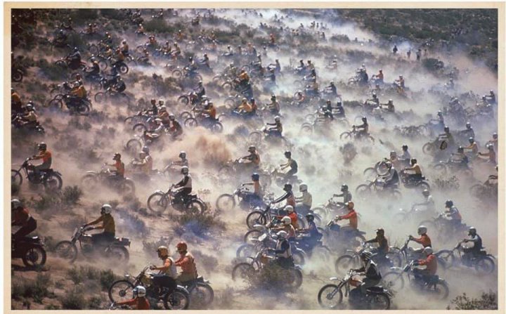 Motorcycle Race at Mint 400