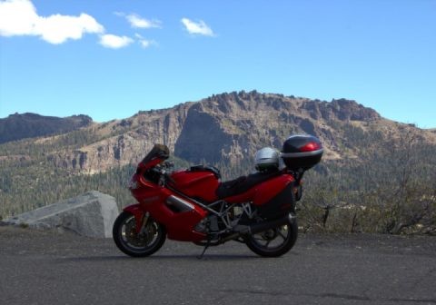 In front of Thunder Mountain from CA-88