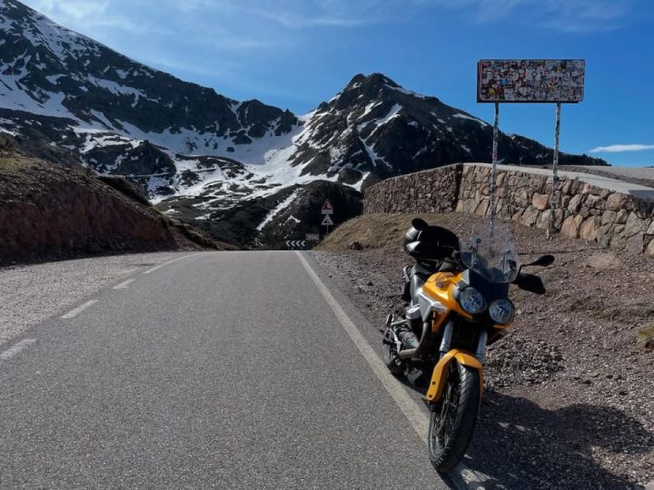Greetings from "Passo Manghen"