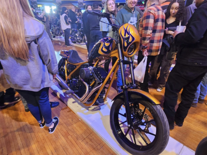 Some pictures I took at the Mama Tried Motorcycle Show.