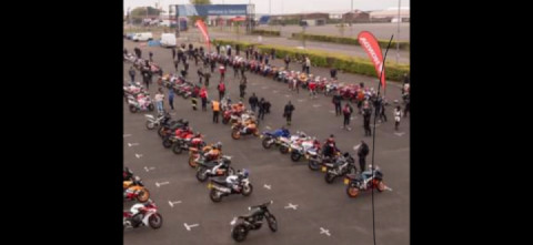 Honda fireblade 30th anniversary at Silverstone