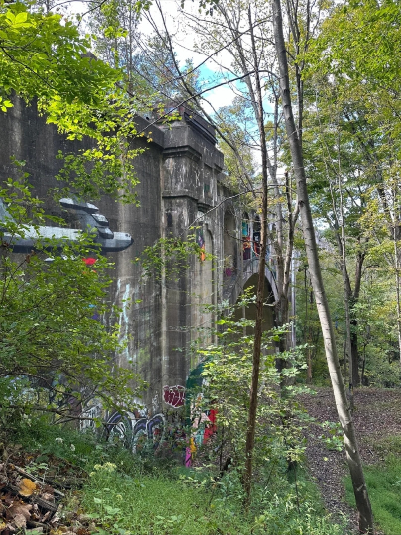 Rode out Paulinskill Viaduct last weekend and it was sooo worth it.