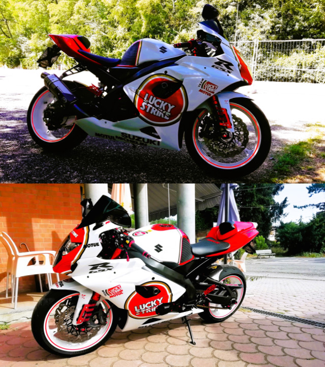 Left and right view.