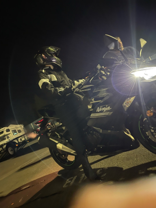 Night rides are the most calming