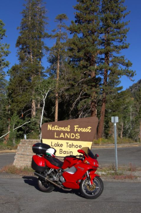 A frequently ridden loop on the ST4s today.