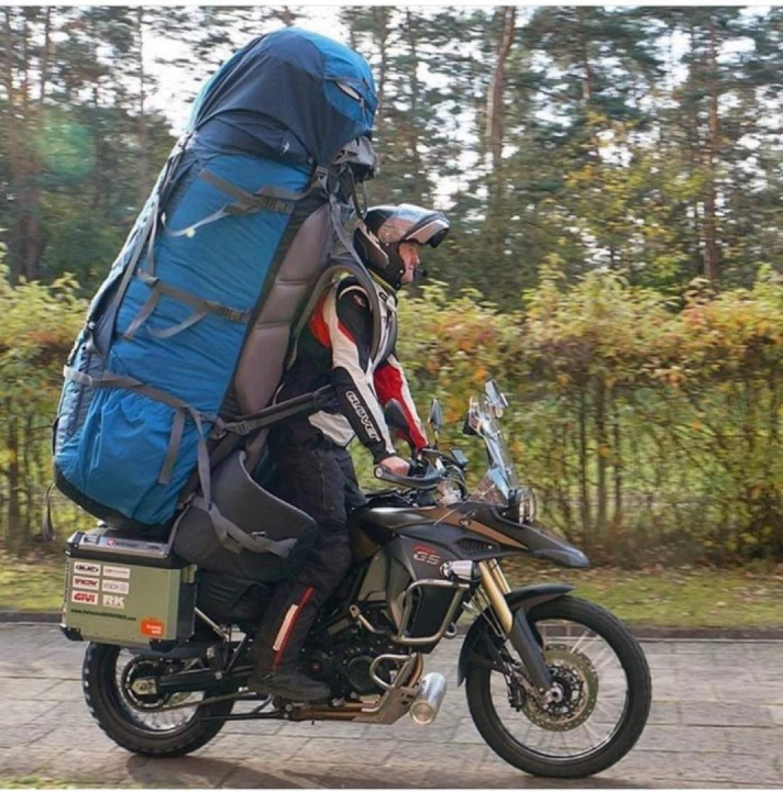 When your saddlebags are not enough ?