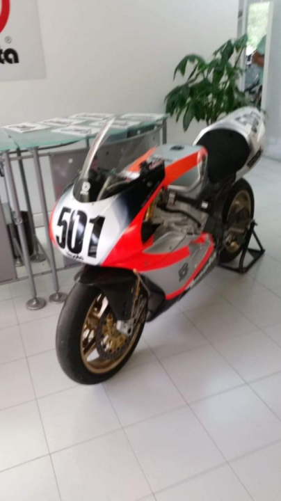 Couple years ago at the Bimota factory in Rimini