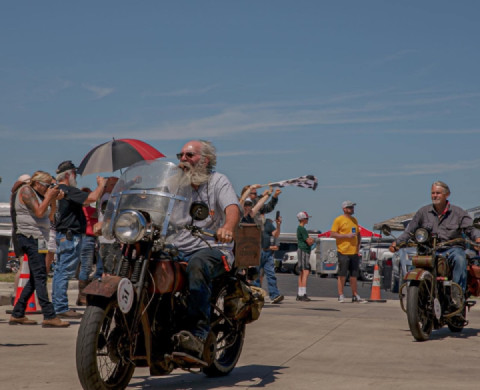 Cannonball Picture Day in Sault Ste Marie, From One Riders Eyes