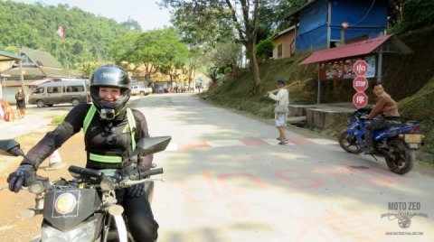 The China-Lao border at B. Pangha. November 2017.