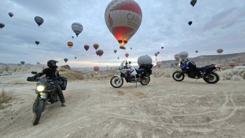 Mission accomplished. Riding among the hot air Balloons. Lots of fun.